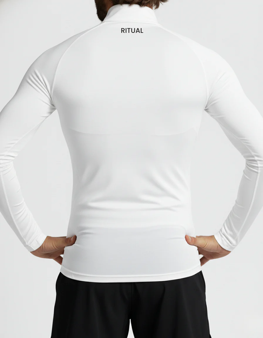 RITUAL COMPRESSION QUARTER ZIP LOGO - Image 11