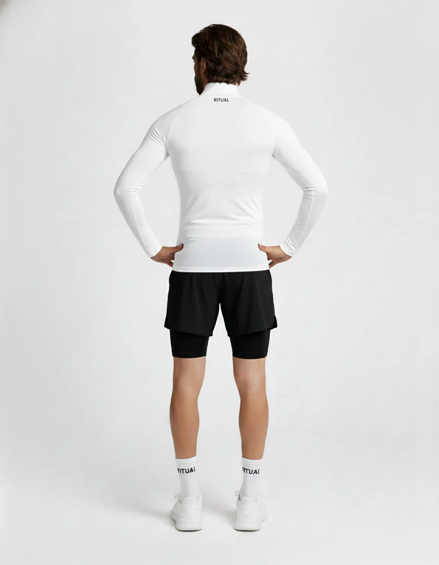 RITUAL COMPRESSION QUARTER ZIP LOGO - Image 9