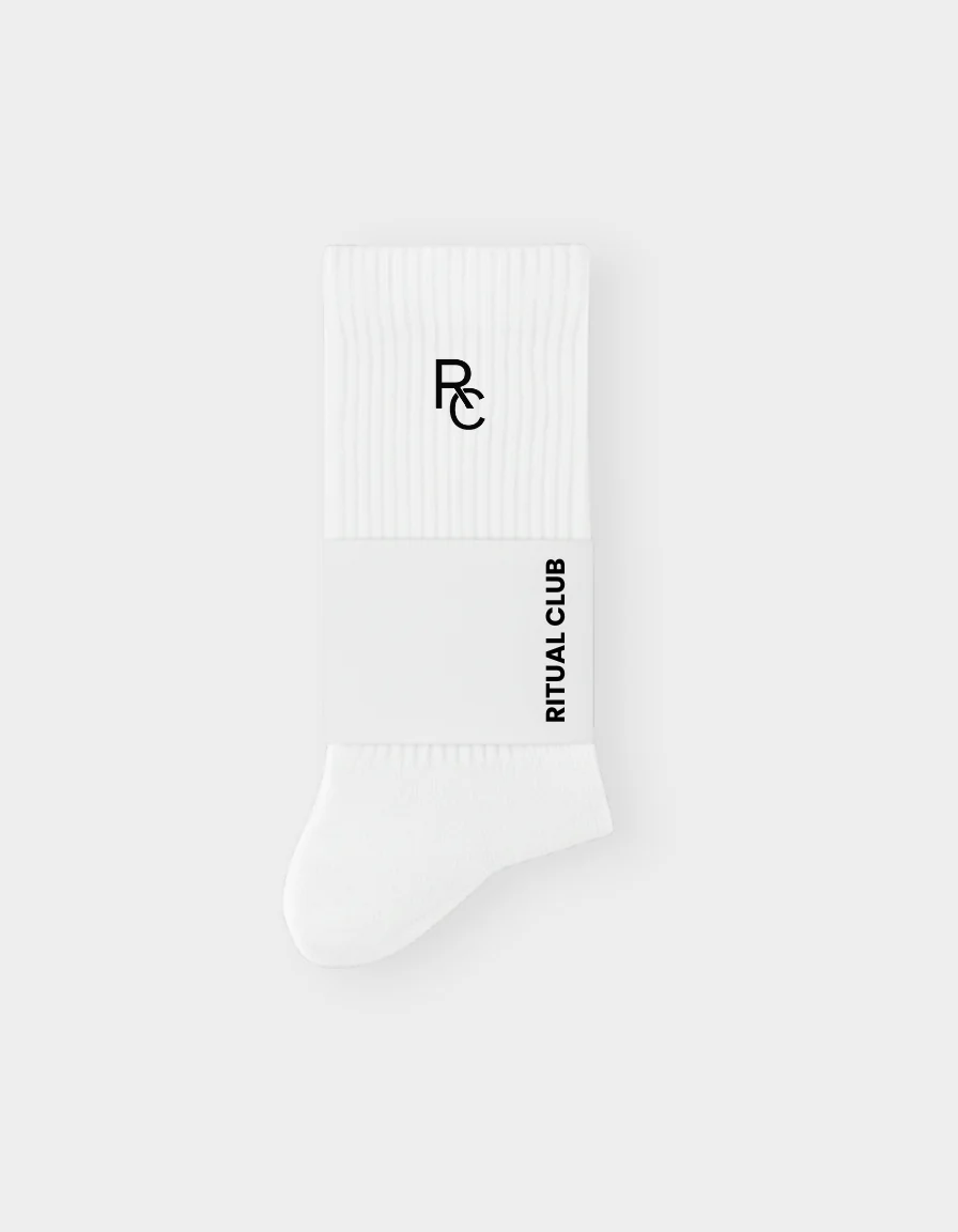 RITUAL RC SOCKS WHITE - Image 3